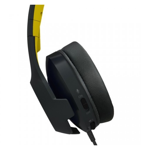 Hori Pikachu Cool Kopfhörer Verkabelt Kopfband Gaming Schwarz, Gelb