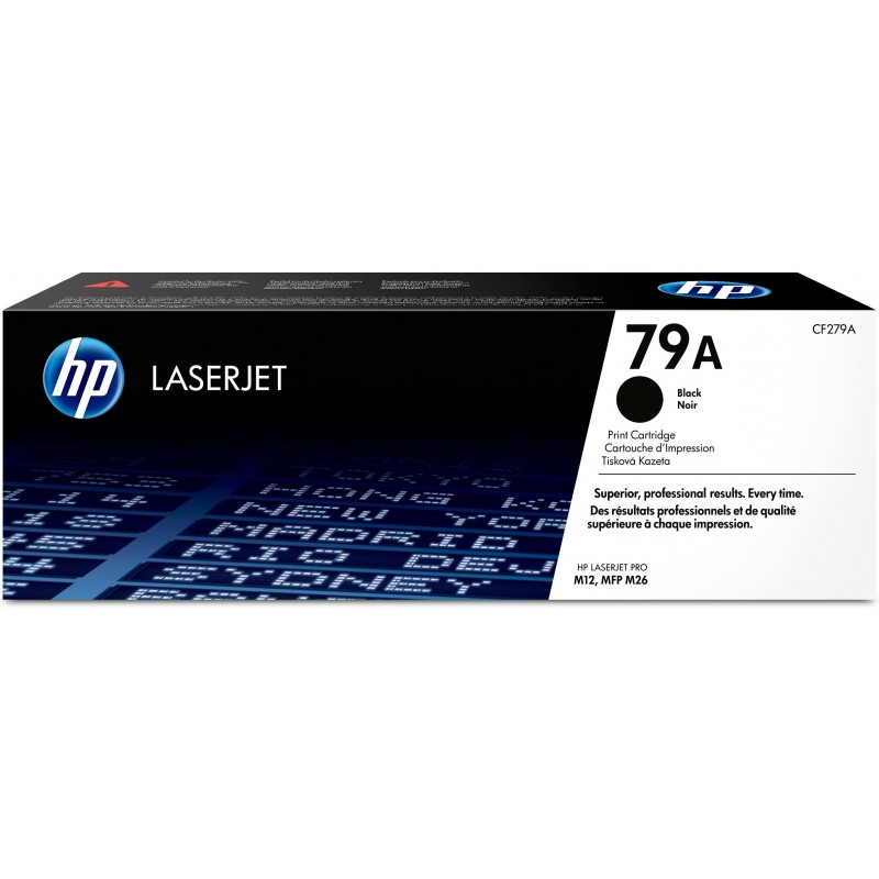 HP Cartucho de tóner Original LaserJet 79A negro