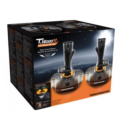 Thrustmaster T.16000M FCS SPACE SIM DUO Black, Orange USB Joystick Analogue Digital PC