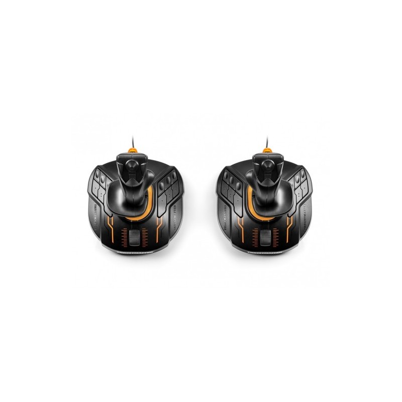 Thrustmaster T.16000M FCS SPACE SIM DUO Noir, Orange USB Joystick Analogique Numérique PC