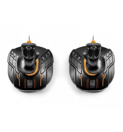 Thrustmaster T.16000M FCS SPACE SIM DUO Black, Orange USB Joystick Analogue Digital PC