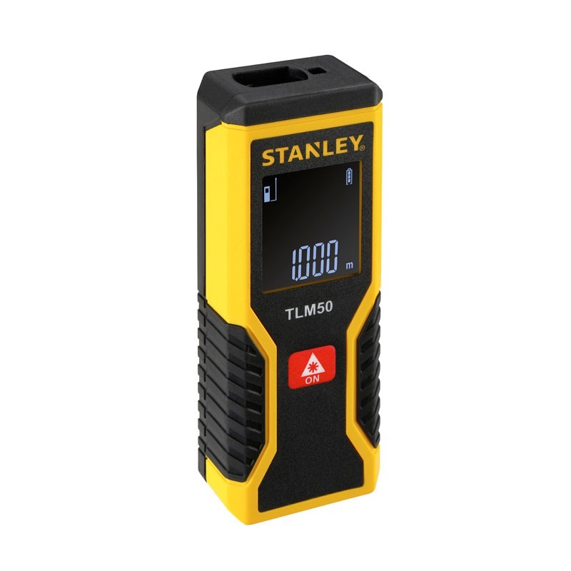 Stanley TLM50 Distanziometro laser Nero, Rosso, Giallo 15 m