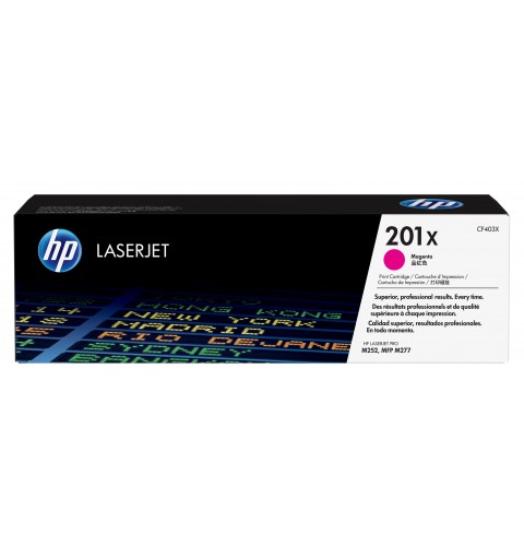 HP 201X Magenta Original LaserJet Tonerkartusche mit hoher Reichweite