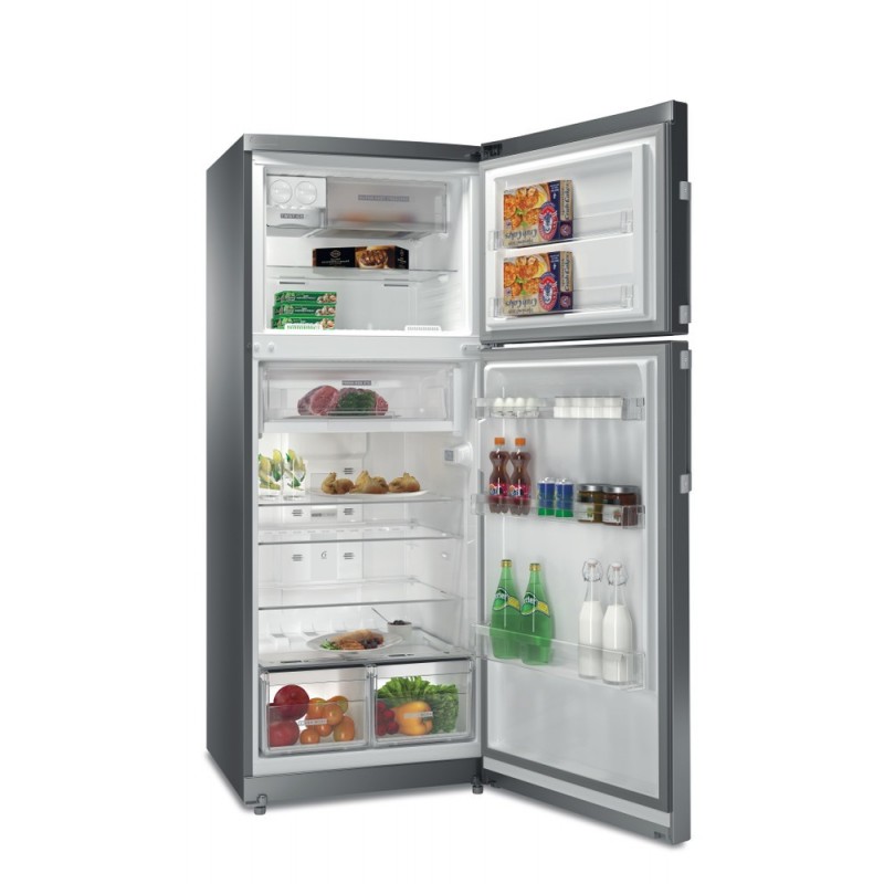 Whirlpool WT70I 832 X réfrigérateur-congélateur Autoportante 423 L E Acier inoxydable