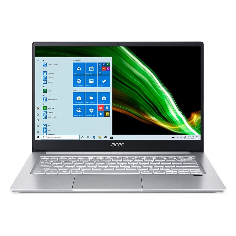 Acer Swift 3 SF314-59-54YL Notebook 35.6 cm (14") Full HD Intel Core i5 8 GB DDR4-SDRAM 512 GB SSD Wi-Fi 6 (802.11ax) Windows