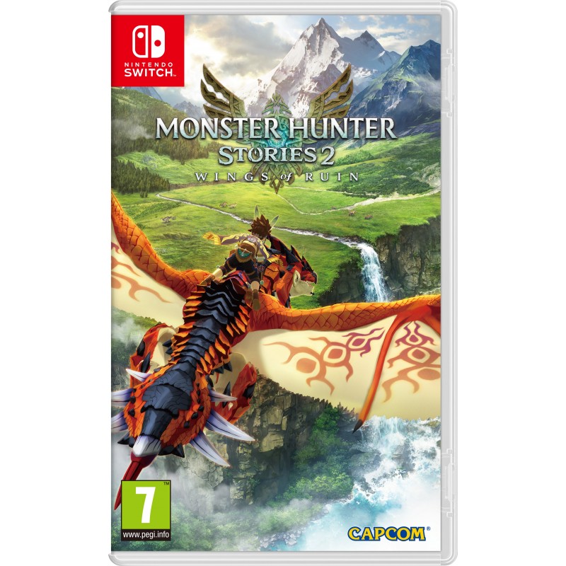 Nintendo Monster Hunter Stories 2 Wings of Ruin Estándar+Complemento Alemán, Inglés, Español, Francés, Italiano, Japonés,