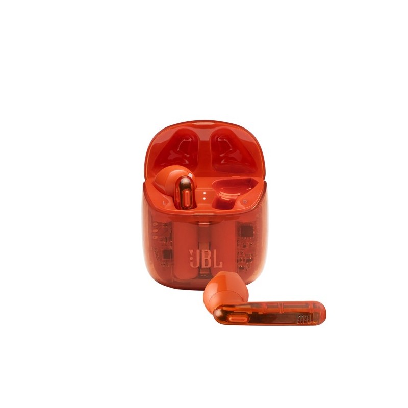 JBL Tune 225TWS Ghost Edition Casque True Wireless Stereo (TWS) Ecouteurs Bluetooth Orange