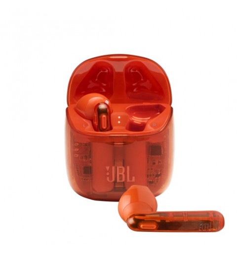 JBL Tune 225TWS Ghost Edition Auriculares True Wireless Stereo (TWS) Dentro de oído Bluetooth Naranja