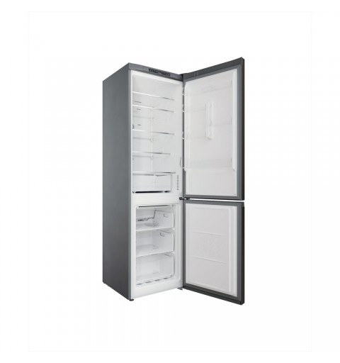 Hotpoint HAFC9 TA23SX O3 fridge-freezer Freestanding 367 L D Black, Silver