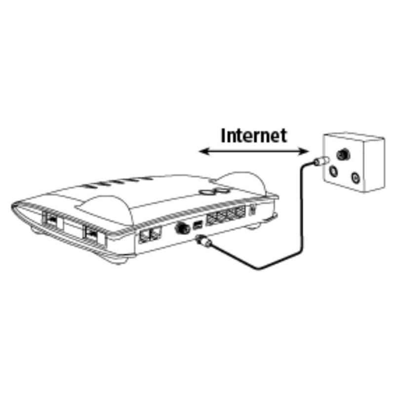 Hama 00040688 cable coaxial 5 m F Blanco