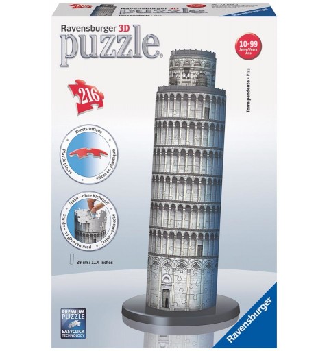 Ravensburger Leaning Tower of Piya 3D Puzzle 216 pieza(s)