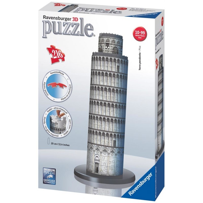 Ravensburger Leaning Tower of Piya 3D Puzzle 216 pieza(s)