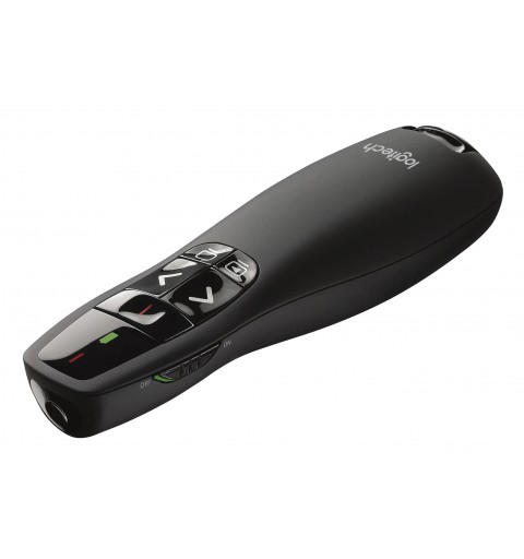 Logitech Wireless Presenter R400 apuntador inalámbricos RF Negro