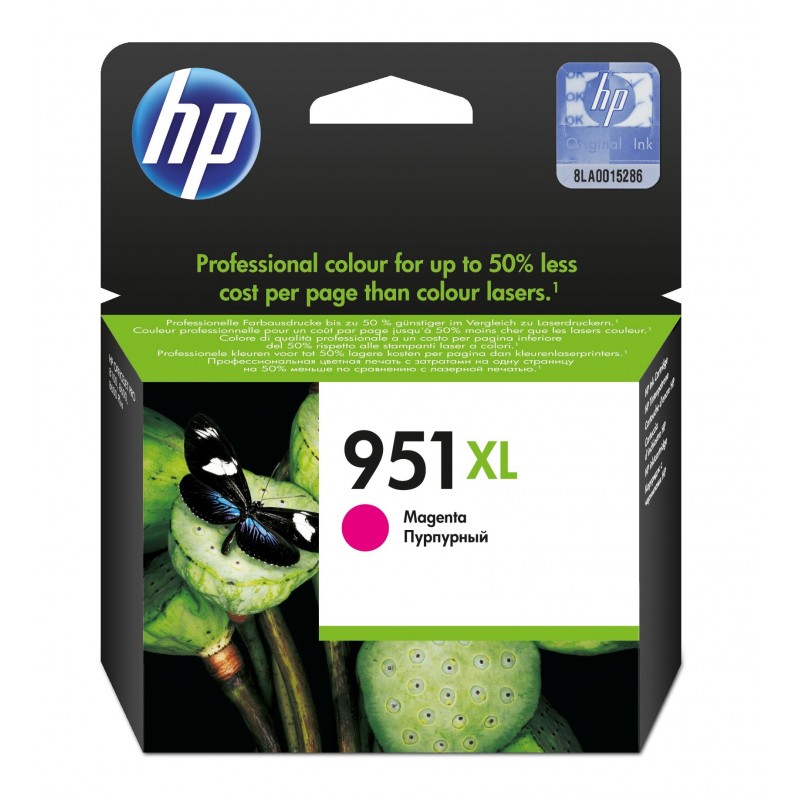 HP Cartucho de tinta original 951XL de alta capacidad magenta