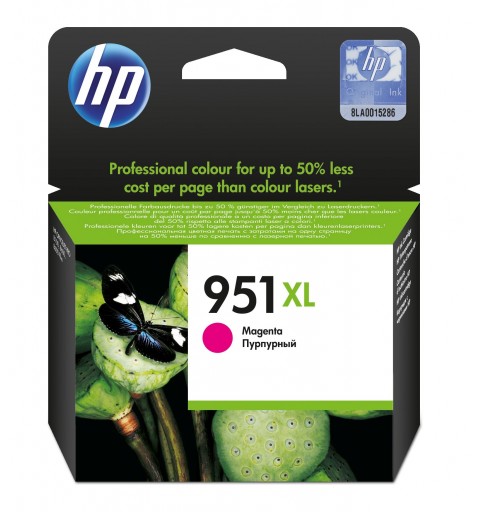 HP 951XL cartouche d'encre magenta grande capacité authentique