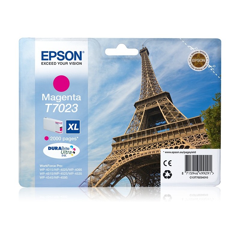 Epson Eiffel Tower Encre Magenta XL "Tour Eiffel" (2 000 p)