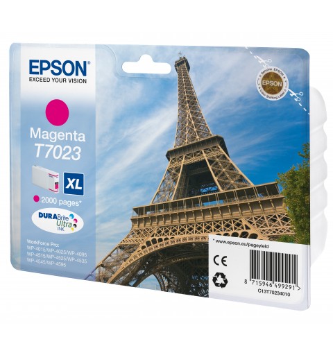 Epson Eiffel Tower Cartucho T70234010 magenta XL