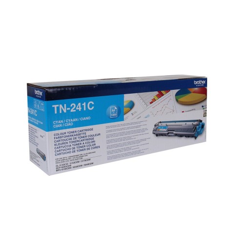 Brother TN-241C cartuccia toner 1 pz Originale Ciano