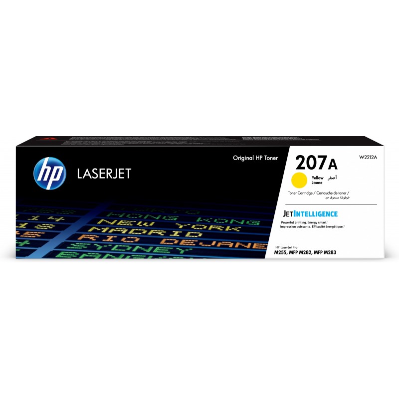 HP Toner jaune LaserJet 207A authentique