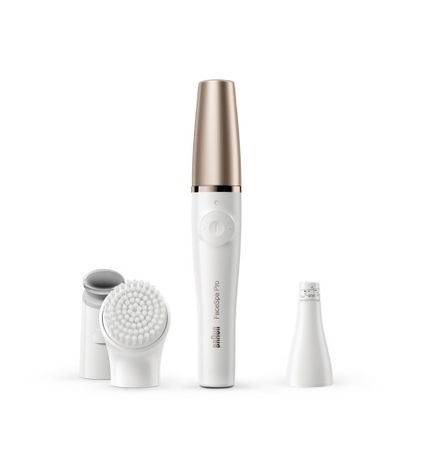 Braun FaceSpa Pro 911 10 Pinzette Weiß, Bronze