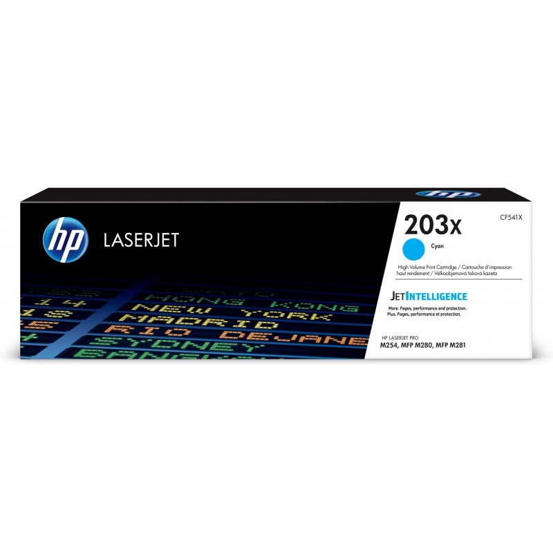 HP 203X cartouche de toner LaserJet grande capacité noir authentique