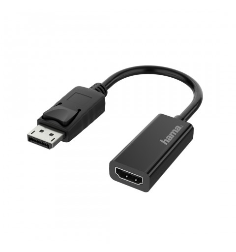 Hama 00200335 câble vidéo et adaptateur DisplayPort HDMI Noir