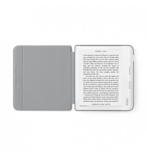 Rakuten Kobo N418-AC-GY-O-PU custodia per e-book reader 17,8 cm (7") Custodia a libro Grigio