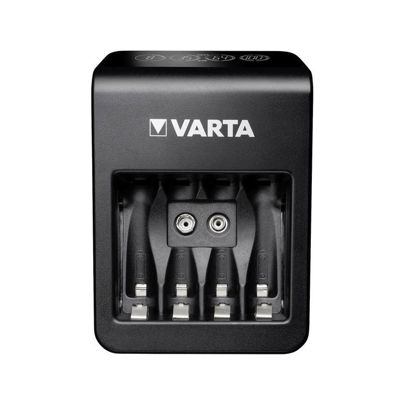 Varta LCD Plug Charger+ Pile domestique Secteur