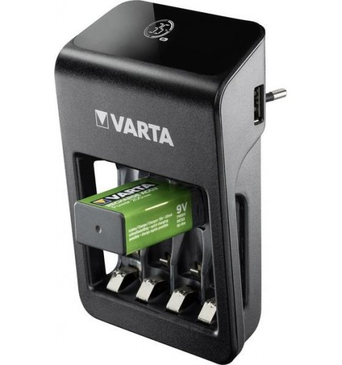 Varta LCD Plug Charger+ Pile domestique Secteur