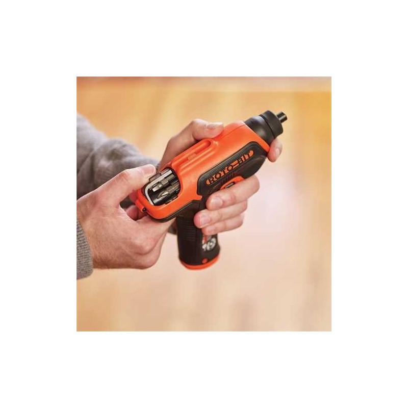 Black & Decker CS36BST 180 Giri min Nero, Arancione