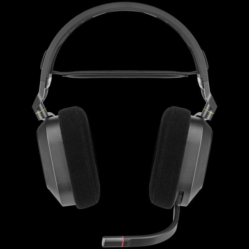 Corsair HS80 RGB Auriculares Inalámbrico Diadema Juego Negro