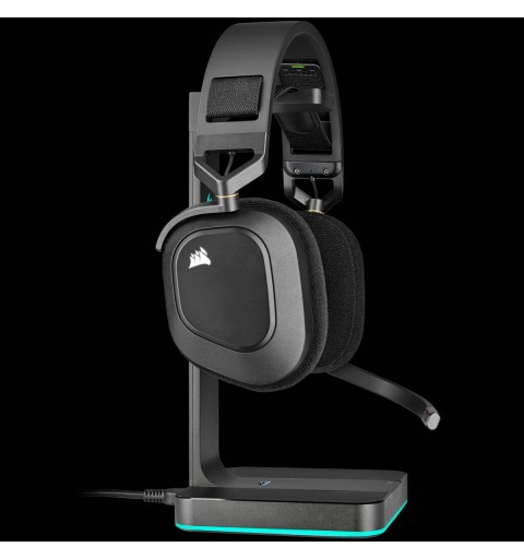 Corsair HS80 RGB Auricolare Wireless A Padiglione Giocare Nero