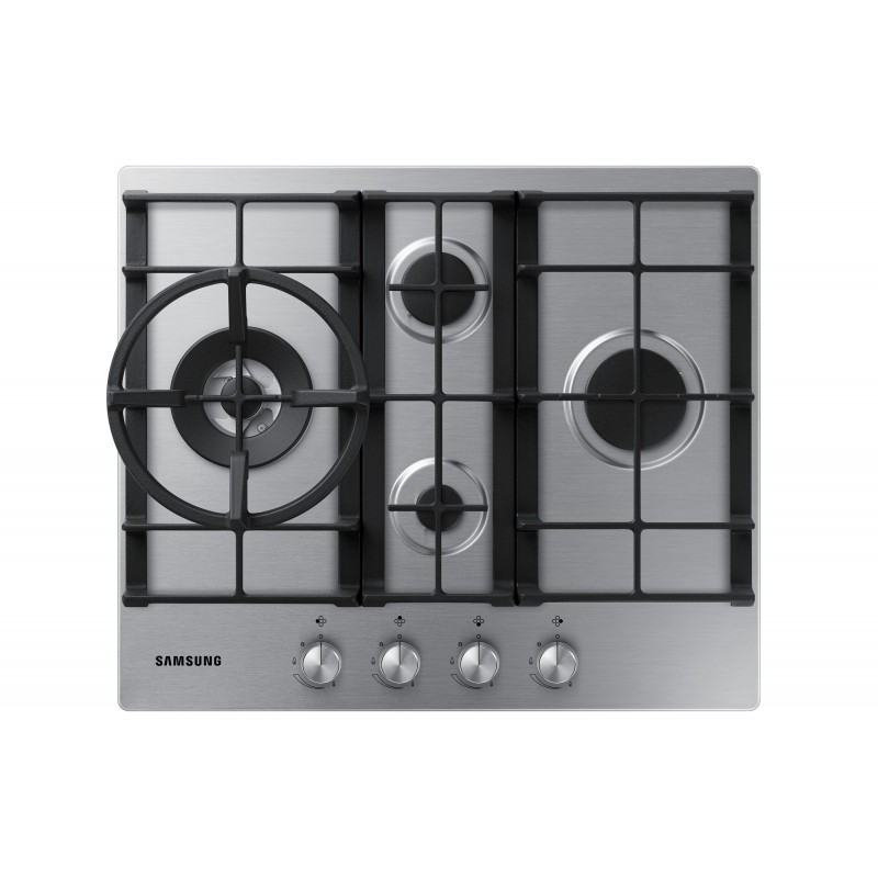 Samsung NA64H3031BS Black, Stainless steel Built-in Gas 4 zone(s)