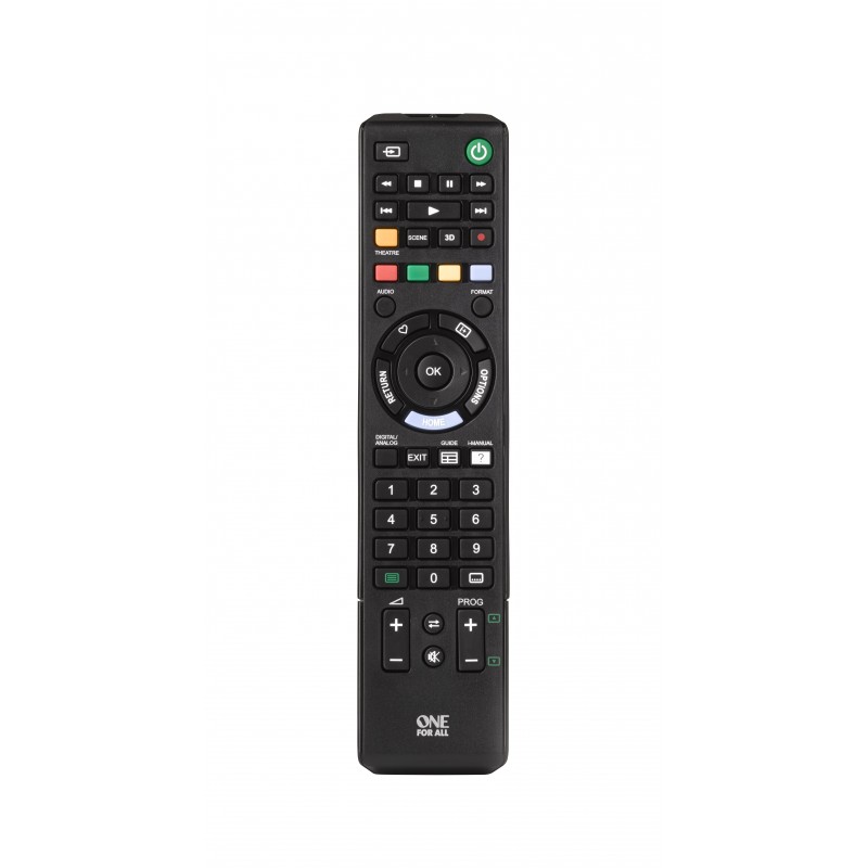 One For All URC 1912 remote control IR Wireless TV Press buttons