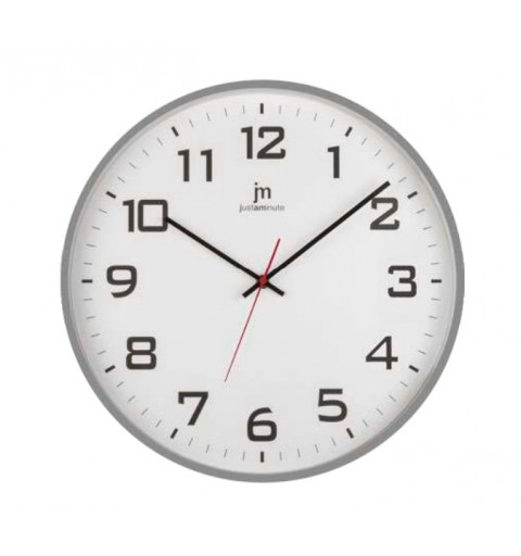 Lowell Justaminute 00880G wall clock Quartz wall clock Circle Grey