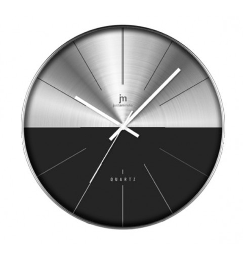 Lowell Justaminute 00841N reloj de pared Reloj de pared de cuarzo Círculo Negro