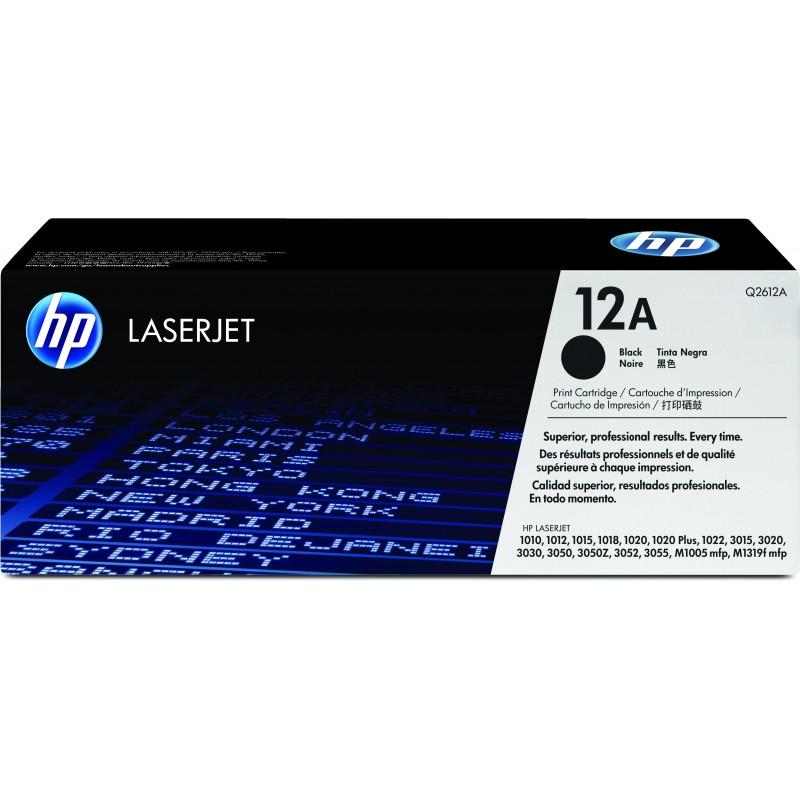 HP 12A Schwarz Original LaserJet ​Tonerkartusche