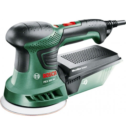 Bosch PEX 300 AE Lijadora orbital 24000 OPM Negro, Verde 270 W