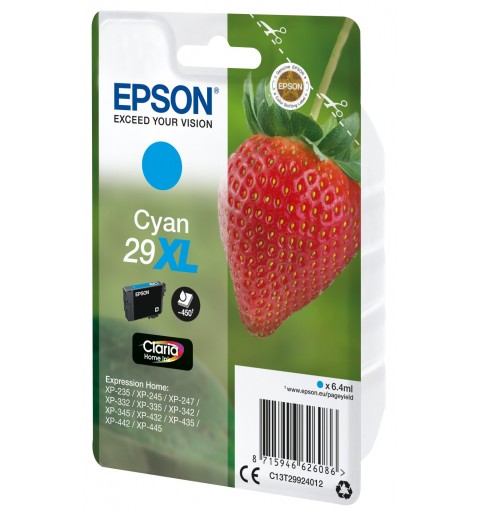 Epson Strawberry Cartouche "Fraise" 29XL - Encre Claria Home C