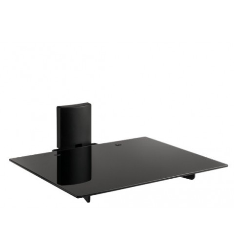 Meliconi 480517 AV equipment shelf Black Glass