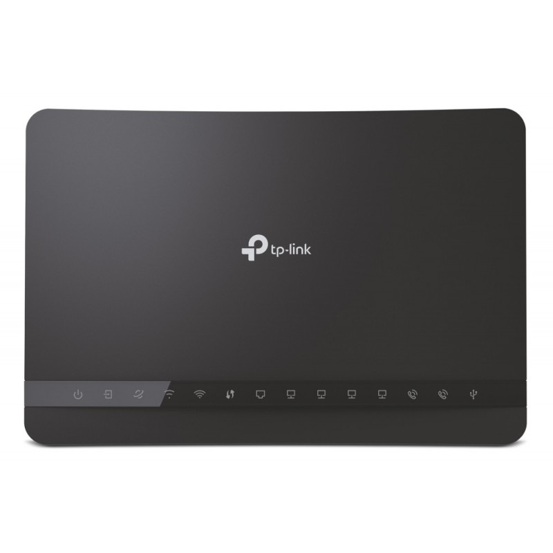 TP-LINK Archer VR1210v routeur sans fil Gigabit Ethernet Bi-bande (2,4 GHz 5 GHz) 3G 4G Noir