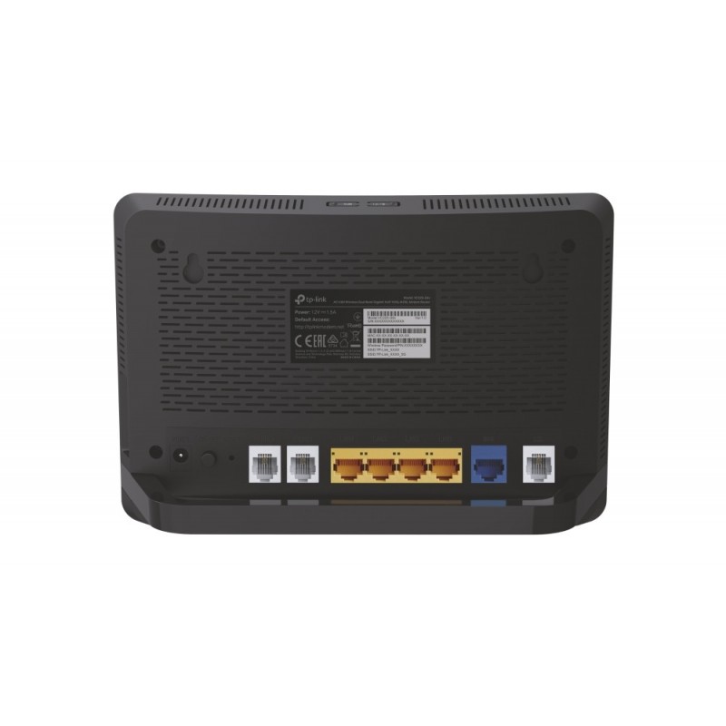 TP-LINK Archer VR1210v router wireless Gigabit Ethernet Dual-band (2.4 GHz 5 GHz) 3G 4G Nero