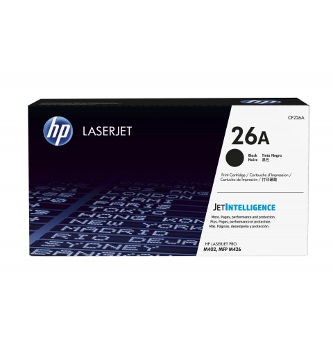 HP Cartucho de tóner original LaserJet 26A negro