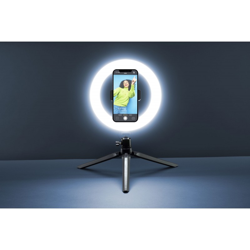 Cellularline Selfie Ring LED Negro