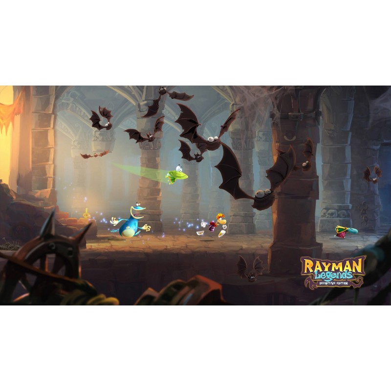 Ubisoft Rayman Legends Definitive Edition, Code in Box, ITA Nintendo Switch