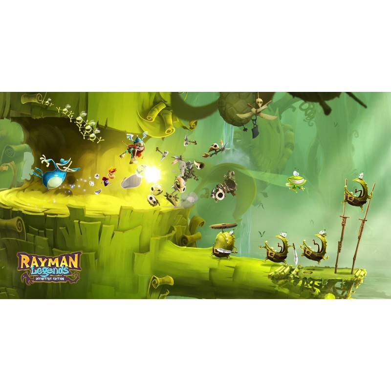 Ubisoft Rayman Legends Definitive Edition, Code in Box, ITA Nintendo Switch