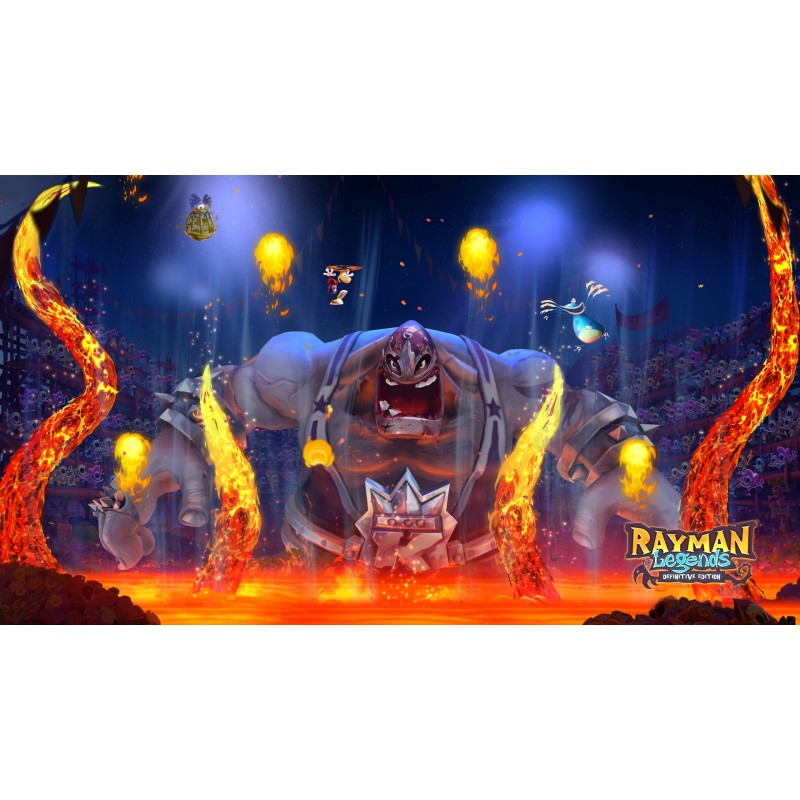 Ubisoft Rayman Legends Definitive Edition Définitif Allemand, Néerlandais, Anglais, Espagnol, Français, Italien, Portugais,