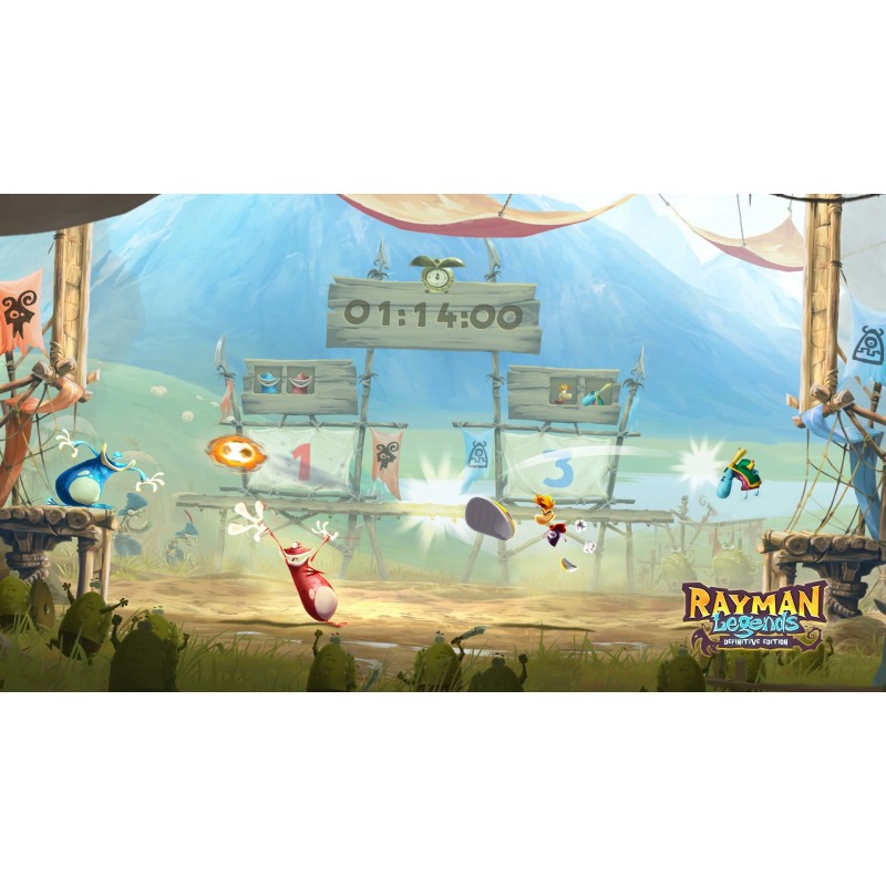 Ubisoft Rayman Legends Definitive Edition Définitif Allemand, Néerlandais, Anglais, Espagnol, Français, Italien, Portugais,