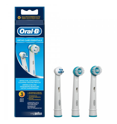 Oral-B Ortho Care Essentials Kit 3 pièce(s) Blanc