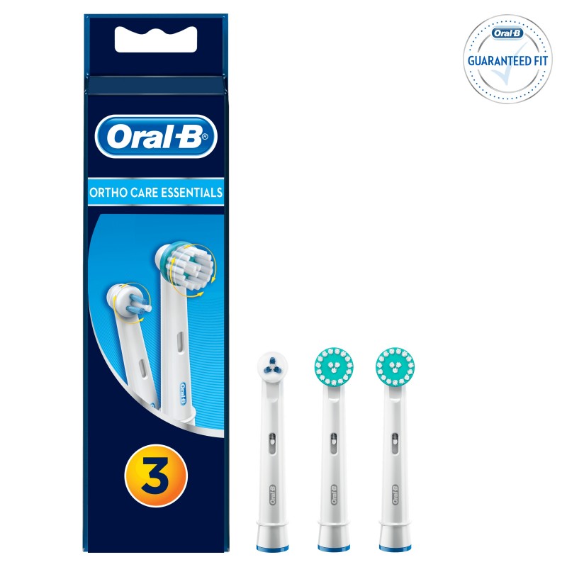 Oral-B Ortho Care Essentials Kit 3 pièce(s) Blanc